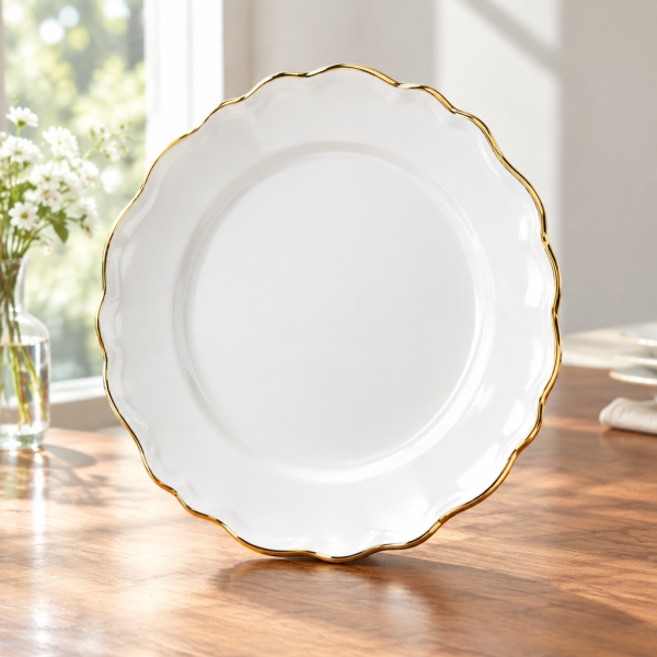 Corona Dinner Plate - Oro Brillante