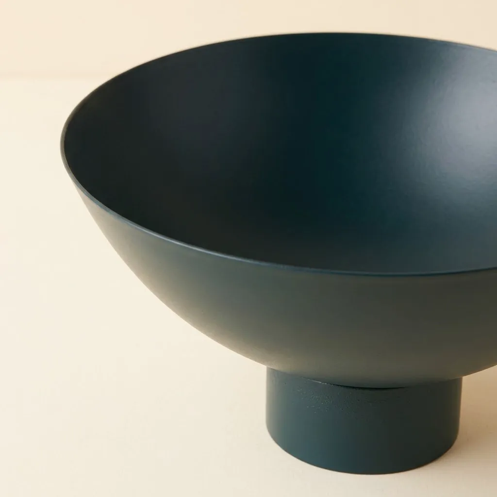 Essential Footed Bowl Decor Bundle - Peacock - Image 4