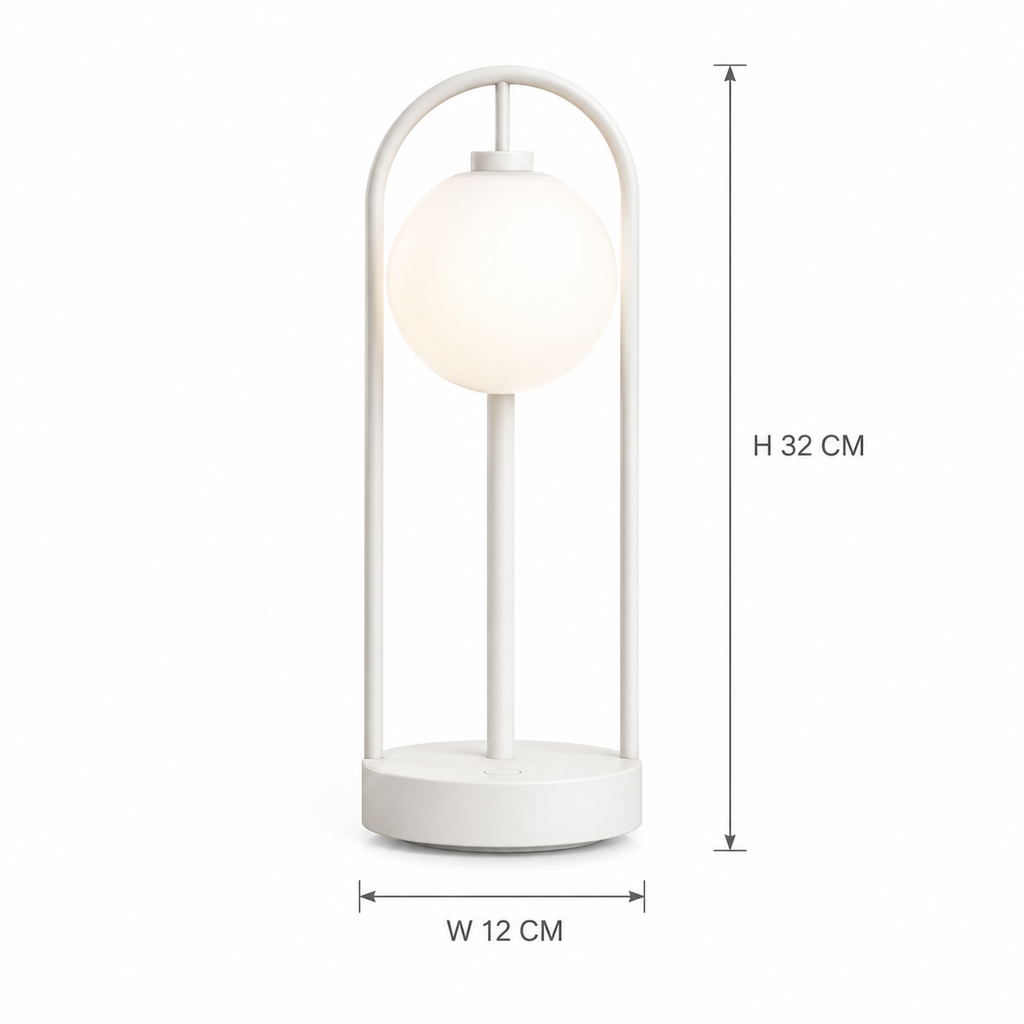 Carrie Led Lamp - White - Image 3